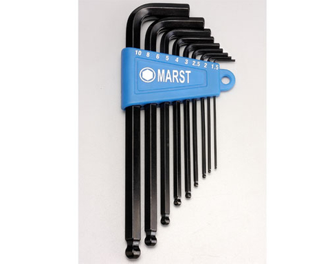 L型長球形六角扳手(L-TYPE LONG BALL POINT HEX KEY WRENCH SET)