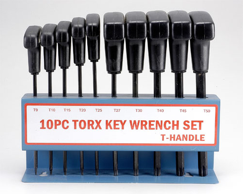 T型梅花六角扳手(T-HANDLE TORX KEY HEX KEY WRENCH SET)