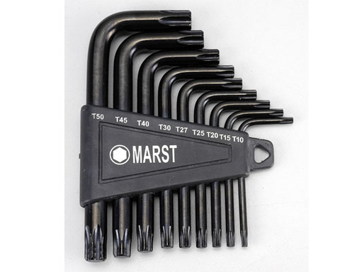 L型短梅花扳手(L-TYPE SHORT TORX HEX KEY WRENCH SET)