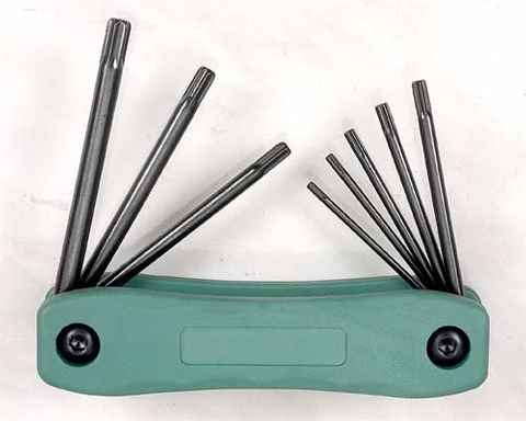 折疊式星形扳手(FOLDING STAR KEY WRENCH SET)