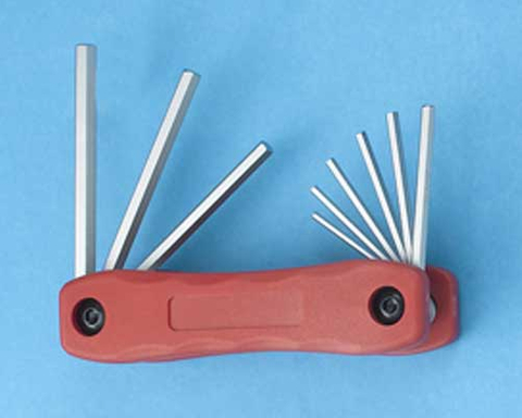 折疊式六角扳手（Folding Hex Key Wrench Set）